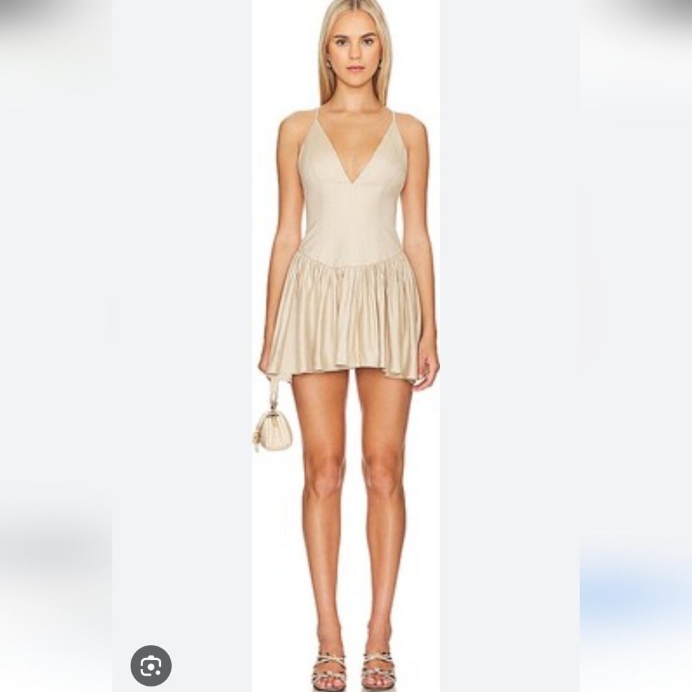 Tularosa saylor mini dress - cappuccino brown